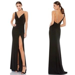 Mac Duggal Black Maxi Dress